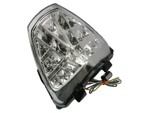 Competition Werkes Integrated Taillight Clear Chrome Honda CBR250R | CBR300 11-13