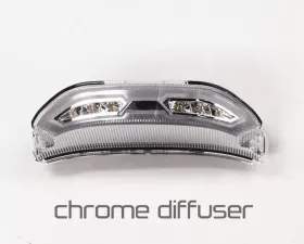 Competition Werkes Integrated Taillight Clear Chrome Diffuser Honda CBR600RR 13-17