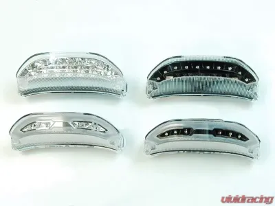 Competition Werkes Integrated Taillight Clear Chrome Diffuser Honda CBR600RR 13-17 - MPH-30124CD