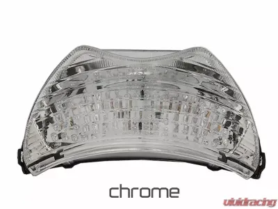 Competition Werkes Integrated Taillight Clear Chrome Honda CBR600 F4i 99-00 - MPH-3077C