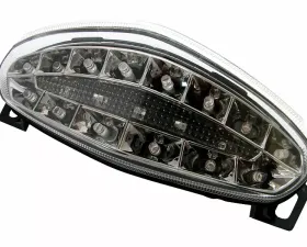 Competition Werkes Integrated Taillight Clear Chrome Kawasaki ER6 09-11