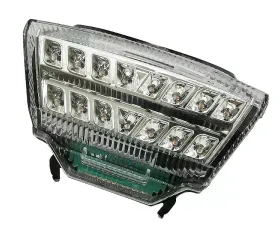 Competition Werkes Integrated Taillight Clear Chrome Diffuser Kawasaki ZX10R 11-15