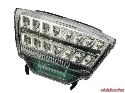 Competition Werkes Integrated Taillight Clear Chrome Diffuser Kawasaki ZX10R 11-15 - MPH-40039CD