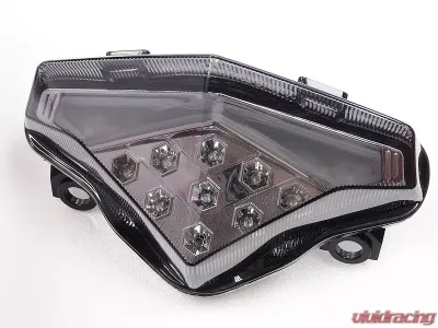 Competition Werkes Integrated Taillight Clear Chrome Kawasaki ER6 | Ninja 650 12-16 - MPH-40040C