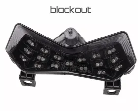 Competition Werkes Integrated Taillight Blackout Kawasaki ZX6R | Z1000 | Z750 03-06