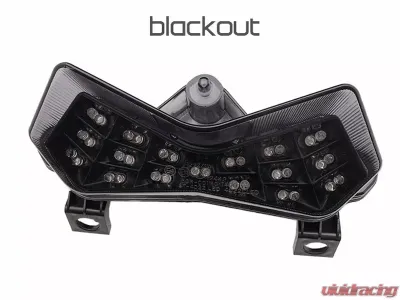 Competition Werkes Integrated Taillight Blackout Kawasaki ZX6R | Z1000 | Z750 03-06 - MPH-4022B
