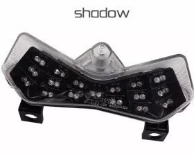Competition Werkes Integrated Taillight Shadow Black Kawasaki ZX6R | Z1000 | Z750 03-06