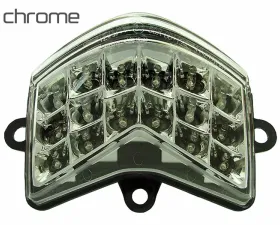 Competition Werkes Integrated Taillight Clear Chrome Kawasaki ZX10R 04-05