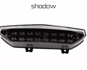 Competition Werkes Integrated Taillight Shadow Black Kawasaki ZX6R 07-08