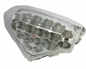 Competition Werkes Integrated Taillight Clear Chrome Yamaha FZS600 04-08