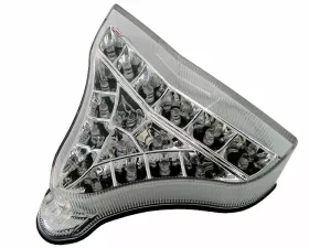 Competition Werkes Integrated Taillight Clear Chrome Diffuser Yamaha R1 09-14