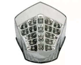 Competition Werkes Integrated Taillight Clear Chrome Yamaha FZ6R | XJ600 09-14