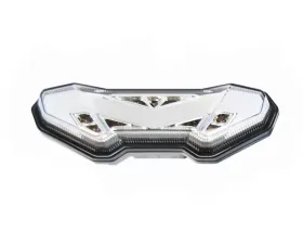 Competition Werkes Integrated Taillight Clear Chrome Diffuser Yamaha FZ-09 14-18