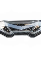 Competition Werkes Integrated Taillight Shadow Black Diffuser Yamaha FZ-09 14-18                                     - MPH-50099SD - Image 2