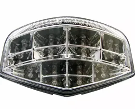 Competition Werkes Integrated Taillight Clear Chrome Ducati Monster 696 | 796 | 1100 09-14