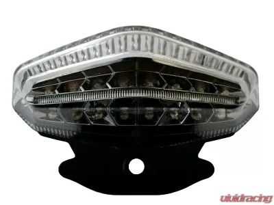 Competition Werkes Integrated Taillight Clear Chrome Ducati Hypermotard 796 | 1100 07-12 - MPH-80160C