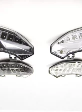 Competition Werkes Integrated Taillight Clear Chrome Diffuser Ducati Multistrada 10-13                                     - MPH-80172CD - Image 2