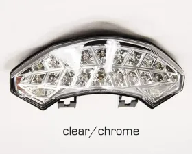 Competition Werkes Integrated Taillight Clear Chrome Ducati Multistrada 10-13
