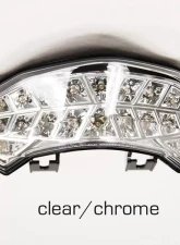 Competition Werkes Integrated Taillight Clear Chrome Ducati Multistrada 10-13                                     - MPH-80172C - Image 2