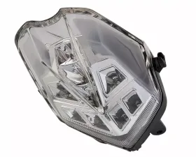 Competition Werkes Integrated Taillight Clear Chrome Diffuser Triumph Daytona | Street Triple 13-18