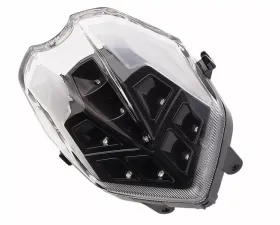 Competition Werkes Integrated Taillight Shadow Black Diffuser Triumph Daytona | Street Triple 13-18