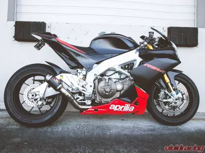 Competition Werkes GP Race Slip on Exhaust Aprilia RSV4RR | Tuono 2010-2015 - WA1004R-BC