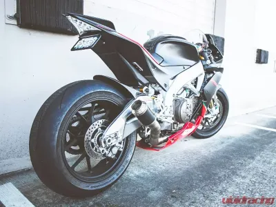Competition Werkes GP Race Slip on Exhaust Aprilia RSV4RR | Tuono 2010-2015 - WA1004R-BC