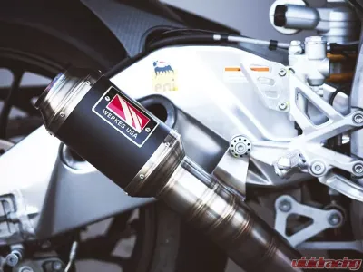 Competition Werkes GP Race Slip on Exhaust Aprilia RSV4RR | Tuono 2010-2015 - WA1004R-BC