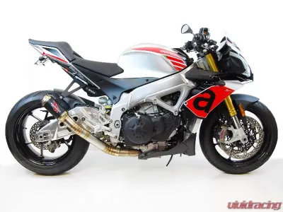 Competition Werkes GP Race Slip on Exhaust Aprilia RSV4 | Tuono 2017-2019 - WA1006R-BC