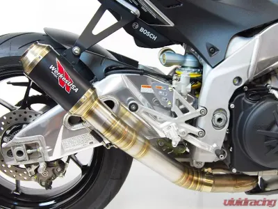 Competition Werkes GP Race Slip on Exhaust Aprilia RSV4 | Tuono 2017-2019 - WA1006R-BC