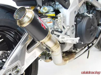 Competition Werkes GP Race Slip on Exhaust Aprilia RSV4 | Tuono 2017-2019 - WA1006R-BC