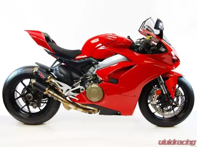 Competition Werkes GP Slip on Exhaust Ducati Panigale V4 2018-2019 - WDPV4R-BC