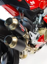 Competition Werkes GP Slip on Exhaust Ducati Panigale V4 2018-2019                                     - WDPV4R-BC - Image 2