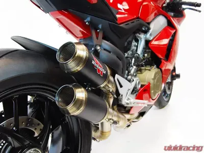 Competition Werkes GP Slip on Exhaust Ducati Panigale V4 2018-2019 - WDPV4R-BC
