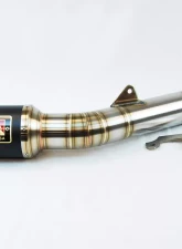 Competition Werkes GP Race Slip On Exhaust Black Center Kawasaki ZX10R 2016-2019                                     - WK1005R-BC - Image 5