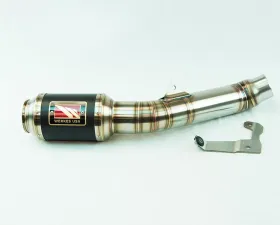 Competition Werkes GP Race Slip On Exhaust Black Center Kawasaki ZX6R 2013-2018