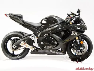 Competition Werkes GP Slip On No/Baffle Exhaust Suzuki GSXR 600 | 750 2008-2010 - WS757-S