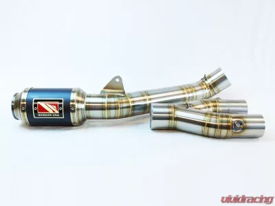 Competition Werkes GP Race Slip on Exhaust Yamaha R1 2015-2019 - WY1010R-BC