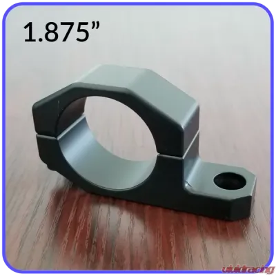 1.875 Inch Inside Diameter Roll Cage Clamp Aluminum Black Anodized Pyramid LED Whips - 1.875RCC