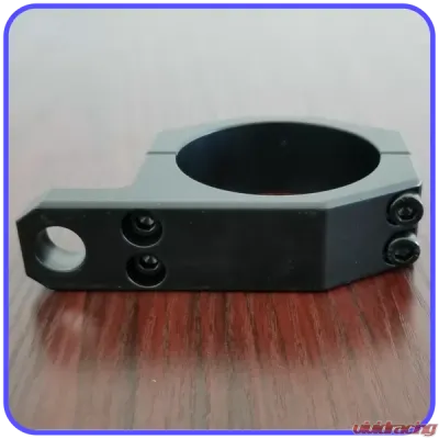 2.5 Inch Inside Diameter Roll Cage Clamp Aluminum Black Anodized Pyramid LED Whips - 2.5RCC