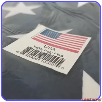 Flag Pole Kit W/22 Foot Fiberglass Telescopic Flag Pole Ramp Mount 3x5 American Flag 300 Function Camp Locator W/H Held Remote a 30 Foot Harness Pyramid LED Whips - 22flpkrm300cl