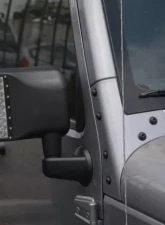 DV8 Off-Road LED Mirrors with Turn Signal for 2007-2018 Jeep Wrangler JK                                     - BCME27W3W - Image 6