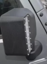 DV8 Off-Road LED Mirrors with Turn Signal for 2007-2018 Jeep Wrangler JK                                     - BCME27W3W - Image 8