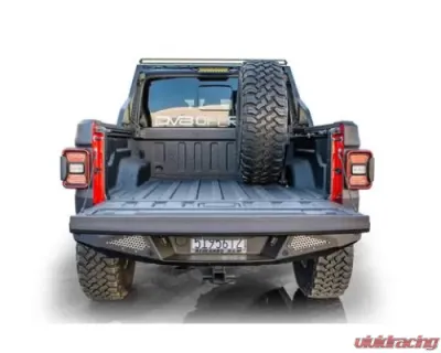 DV8 Off-Road Tire Carrier Universal Stand Up In Bed for 2019+ Jeep Gladiator - TCGL-02