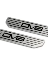 DV8 Off-Road Front Sill Plates with DV8 Logo for 2018-Present Jeep Wrangler JL 2/4 Door                                     - D-JL-180014-SIL2 - Image 2