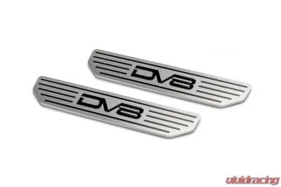 DV8 Off-Road Front Sill Plates with DV8 Logo for 2018-Present Jeep Wrangler JL 2/4 Door - D-JL-180014-SIL2