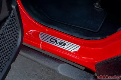 DV8 Off-Road Front Sill Plates with DV8 Logo for 2018-Present Jeep Wrangler JL 2/4 Door - D-JL-180014-SIL2