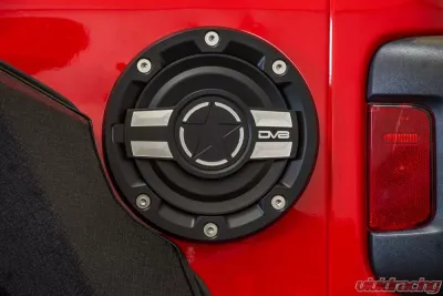 DV8 Offroad Fuel Door 2018+ Jeep JL - D-JL-190004-MIL