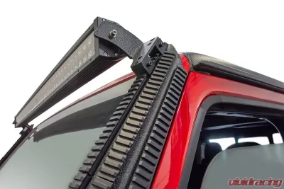 DV8 Offroad Picatinny Rail A Pillar Light Mount for 2018+ Jeep JL/Gladiator - D-JL-190052-PIL