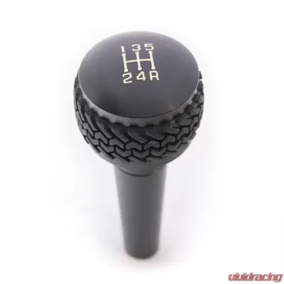 DV8 Offroad 5-Speed Shift Knob and Lever Black 1997-2006 Jeep TJ - D-JP-180022-BK